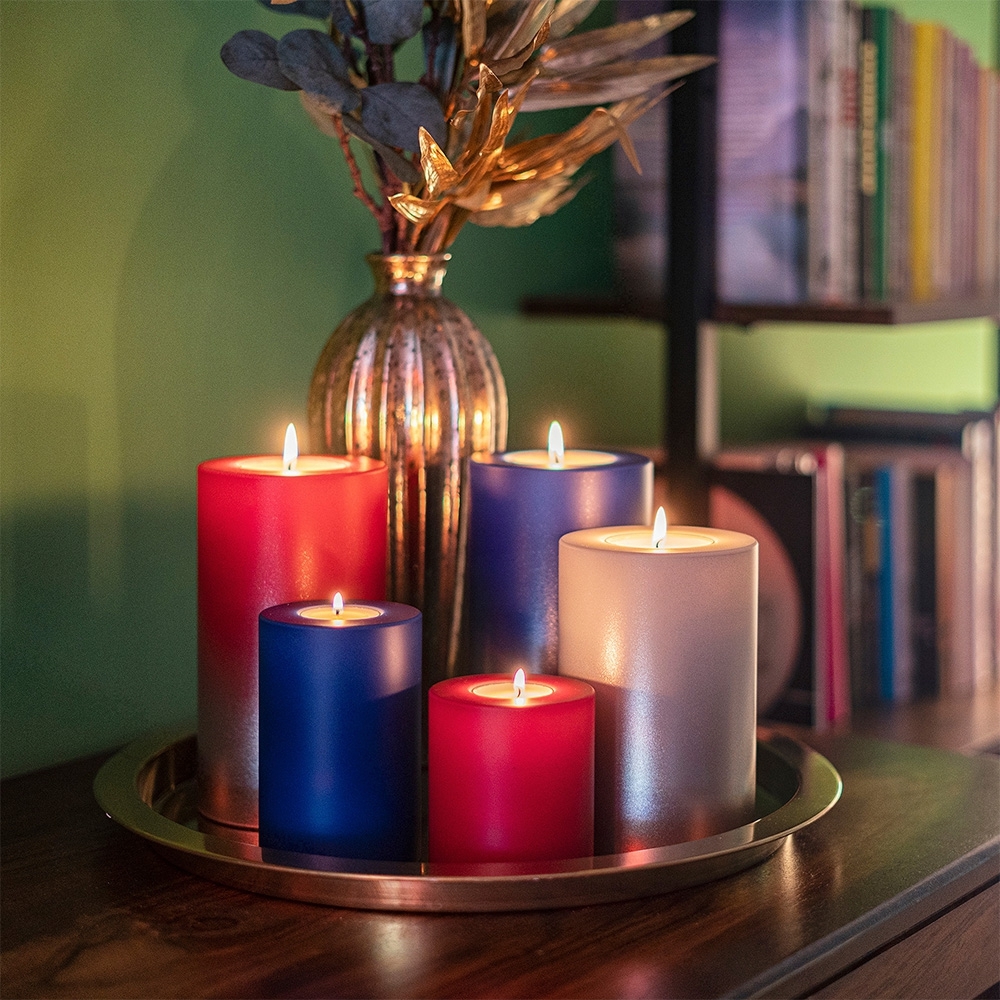 Qult Farluce Trend - Tealight Candle Holder - Nightblue