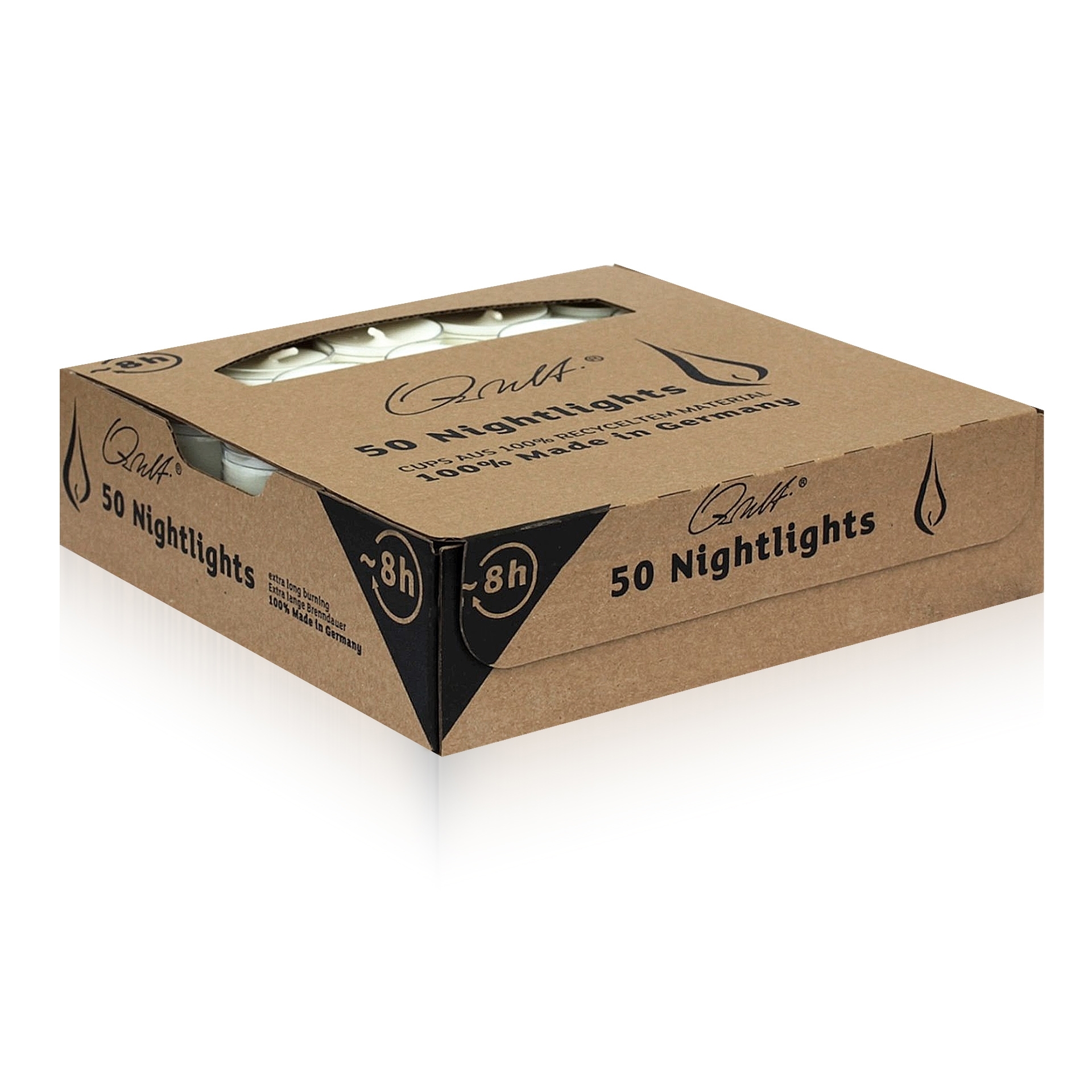 Qult Farluce Nightlights - 50 tealights - Ø 38 x 25 mm