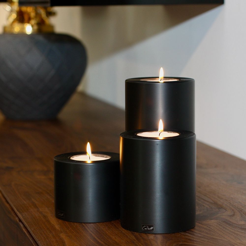 Qult Farluce Trend - Tealight Candle Holder - black