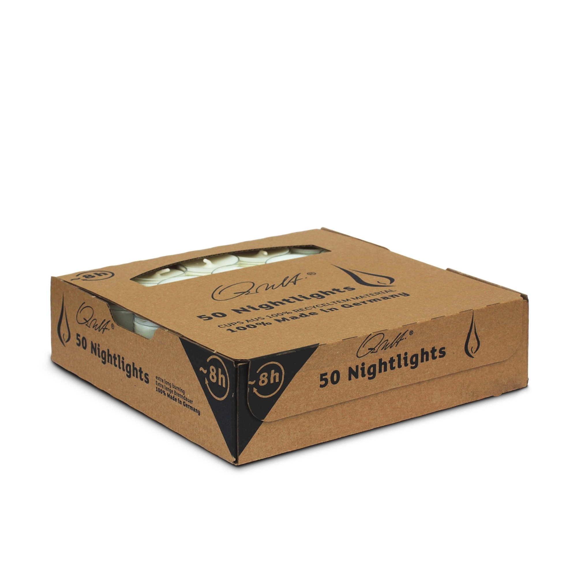 Qult Farluce Nightlights - 1 pallet with 360 pcs. a 50 tealights - Ø 38 x 25 mm