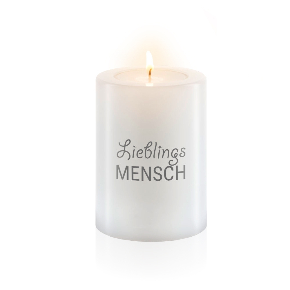 Qult Farluce Trend - Tealight Candle Holder  - Lieblingsmensch